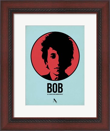 Framed Bob 2 Print