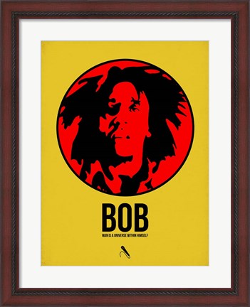 Framed Bob 4 Print