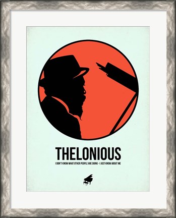 Framed Thelonious 1 Print