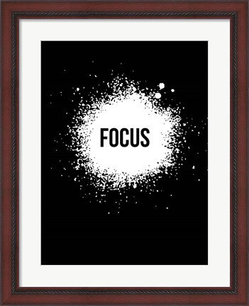 Framed Focus Black Print