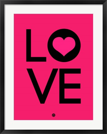 Framed Love 2 Print