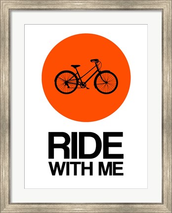 Framed Ride With Me Circle 1 Print