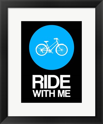 Framed Ride With Me Circle 2 Print