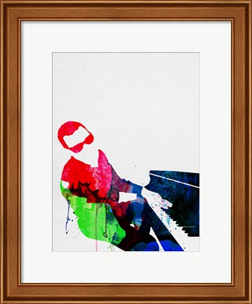 Framed Ray Watercolor Print