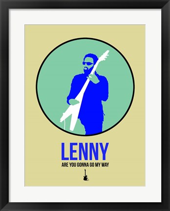 Framed Lenny 2 Print