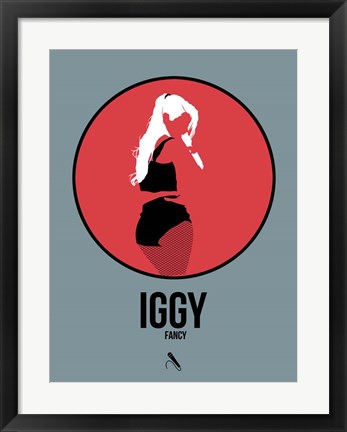 Framed Iggy Print
