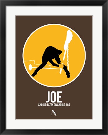 Framed Joe Print