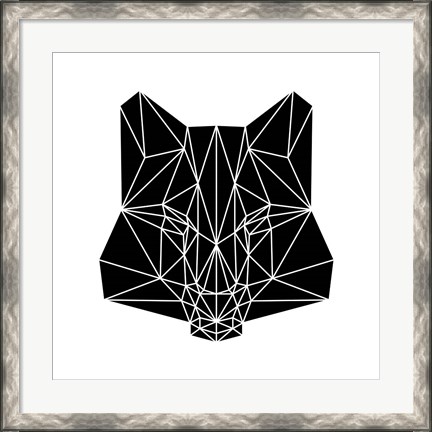 Framed Black Fox Print