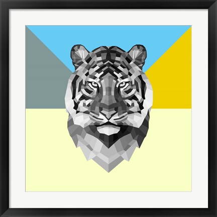 Framed Party Tiger Print