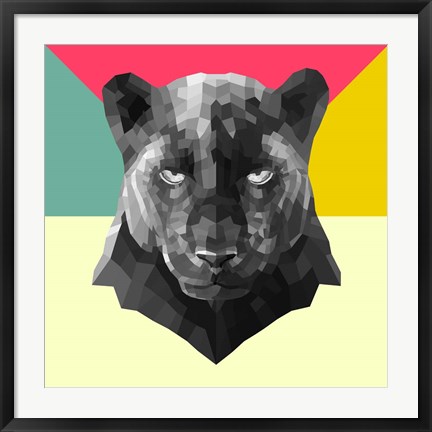 Framed Party Panther Print