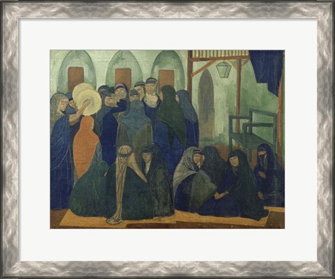 Framed Arab celebration, 1894 Print