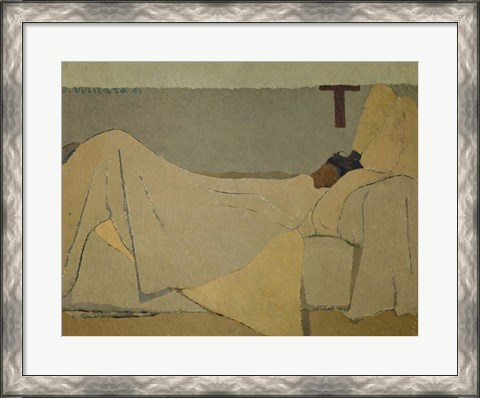Framed In Bed (Au lit), 1891 Print