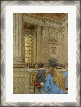 Framed Chapel at the Chateau of Versailles 1917-1919 Print