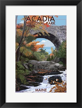 Framed Acadia Print