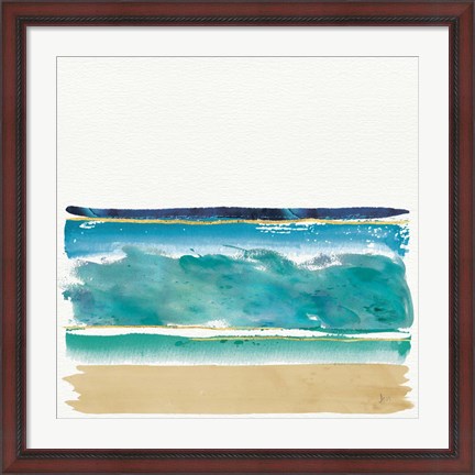 Framed By the Sea II Print