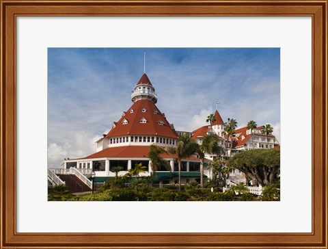 Framed Hotel del Coronado, Coronado, San Diego County Print