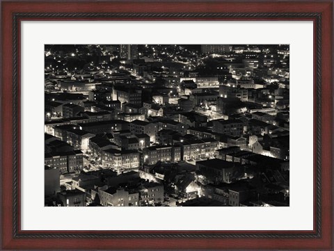 Framed Little Italy, Baltimore, Maryland Print