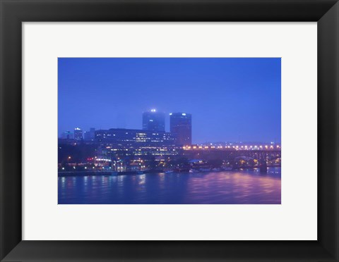 Framed Knoxville, Knox County, Tennessee Print