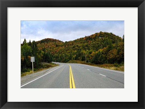 Framed Trans-Canada Highway, Canada Print