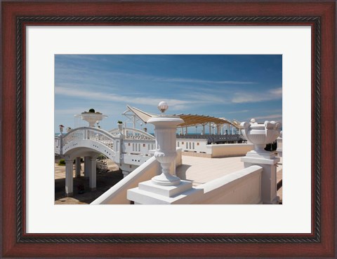Framed Resort at Riviera Beach, Russia Print