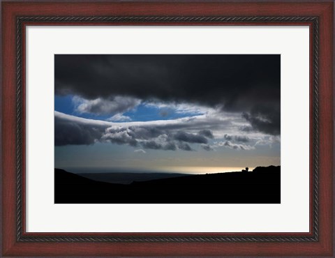 Framed Dungarvan Coastline, Comeragh Mountains, County Waterford, Ireland Print