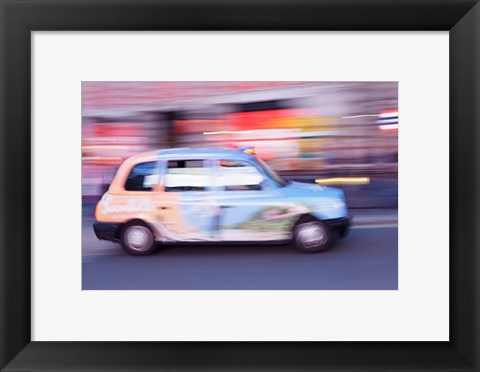 Framed Piccadilly Circus, City of Westminster, London, England Print