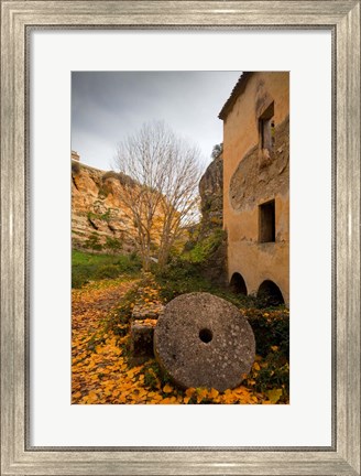 Framed Old Flower Mill, Alhama de Granada, Spain Print