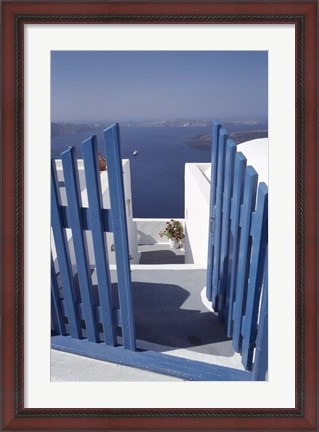 Framed Santorini,  Greece Print