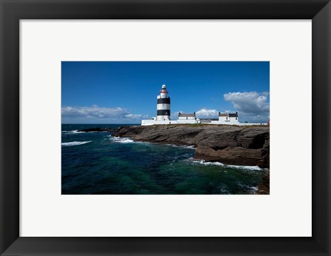 Framed Hook Head Lighthouse, County Wexford, Ireland Print