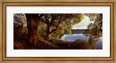 Framed Vuoksi River, Imatra, Finland Print