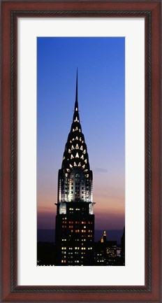 Framed Chrysler Building, Manhattan, New York City Print