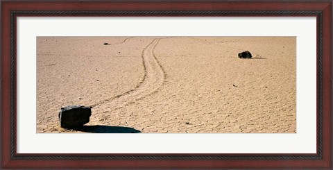 Framed Racetrack, Death Valley National Park, California Print