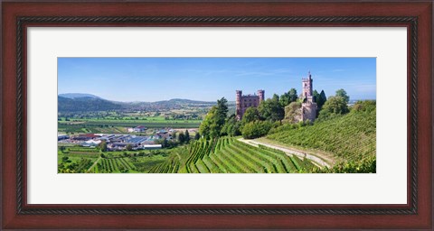 Framed Ortenberg Castle, Offenburg, Black Forest, Baden-Wurttemberg, Germany Print