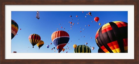 Framed International Balloon Festival, Albuquerque, New Mexico Print