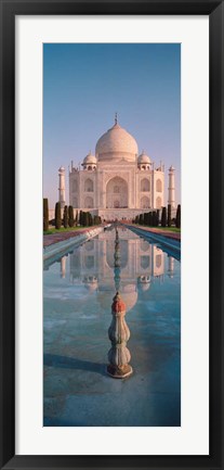 Framed Taj Mahal Panel Print