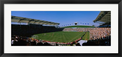 Framed USA vs. Canada, FIFA Women&#39;s World Cup, City of Los Angeles, California Print