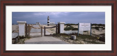 Framed Cape Recife Lighthouse, Republic of South Africa Print