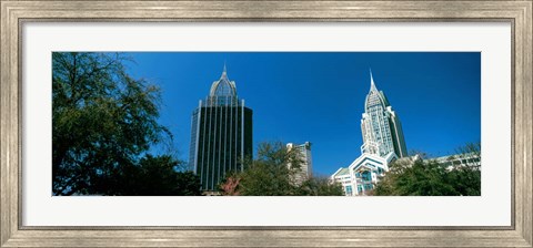 Framed Skyscrapers, Mobile, Alabama Print