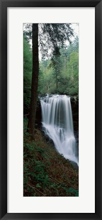 Framed Dry Falls, Nantahala National Forest, Macon County, North Carolina Print