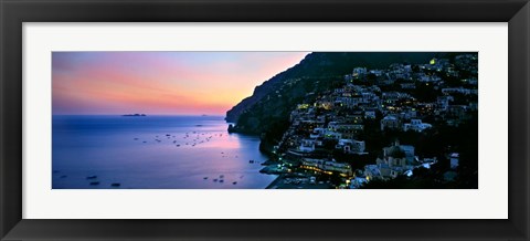 Framed Amalfi Coast, Campania, Italy Print