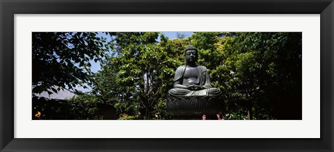 Framed Buddha in Asakusa Kannon Temple, Tokyo Prefecture, Japan Print