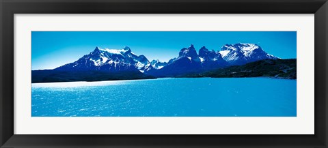 Framed Torres de Paine National Park, Chile Print