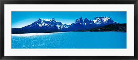 Framed Torres de Paine National Park, Chile Print