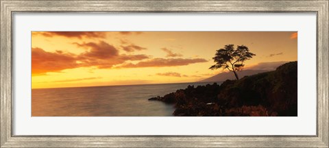 Framed Wailea Point, Maui, Hawaii Print