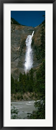 Framed Takakkaw Falls, Yoho National Park, British Columbia, Canada Print