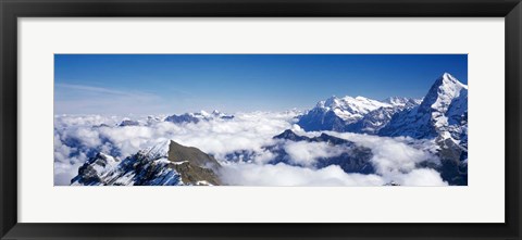 Framed Swiss Alps, Switzerland (close-up) Print