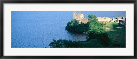 Framed Castle Urquhart, Loch Ness, Scotland, United Kingdom Print