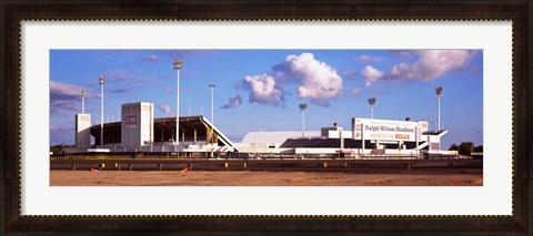 Framed Ralph Wilson Stadium, Buffalo, Erie County, New York State Print
