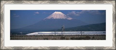 Framed Bullet Train, Japan Print