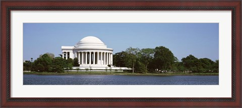 Framed Jefferson Memorial, Washington DC (pano) Print